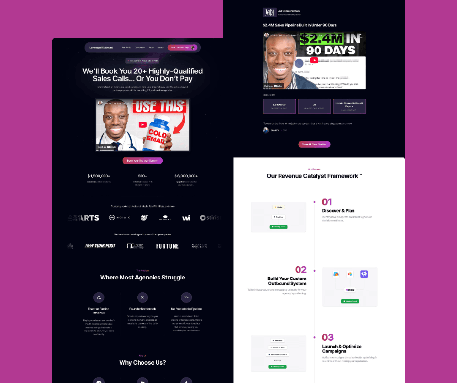 Leveraged Outbound website